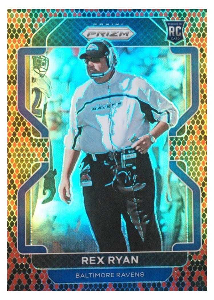 2021 Panini Prizm Base Set Rex Ryan #289 card