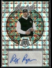 2023 Panini Mosaic Scripts Rex Ryan #S22 card
