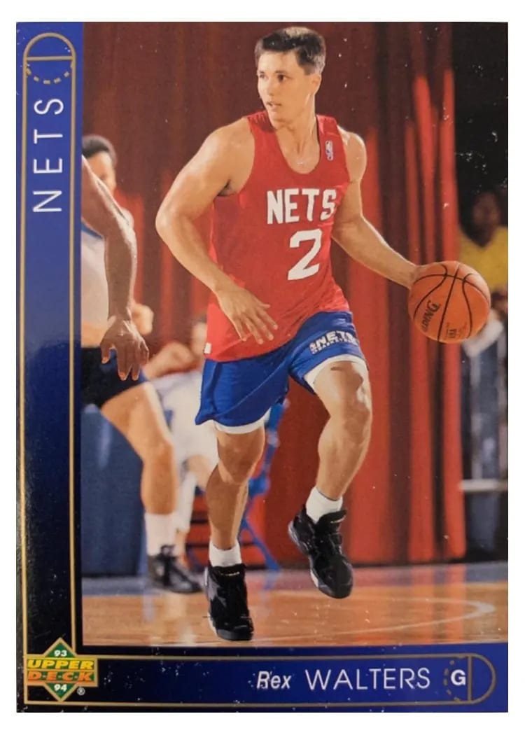 1993 Upper Deck Rex Walters #157 card