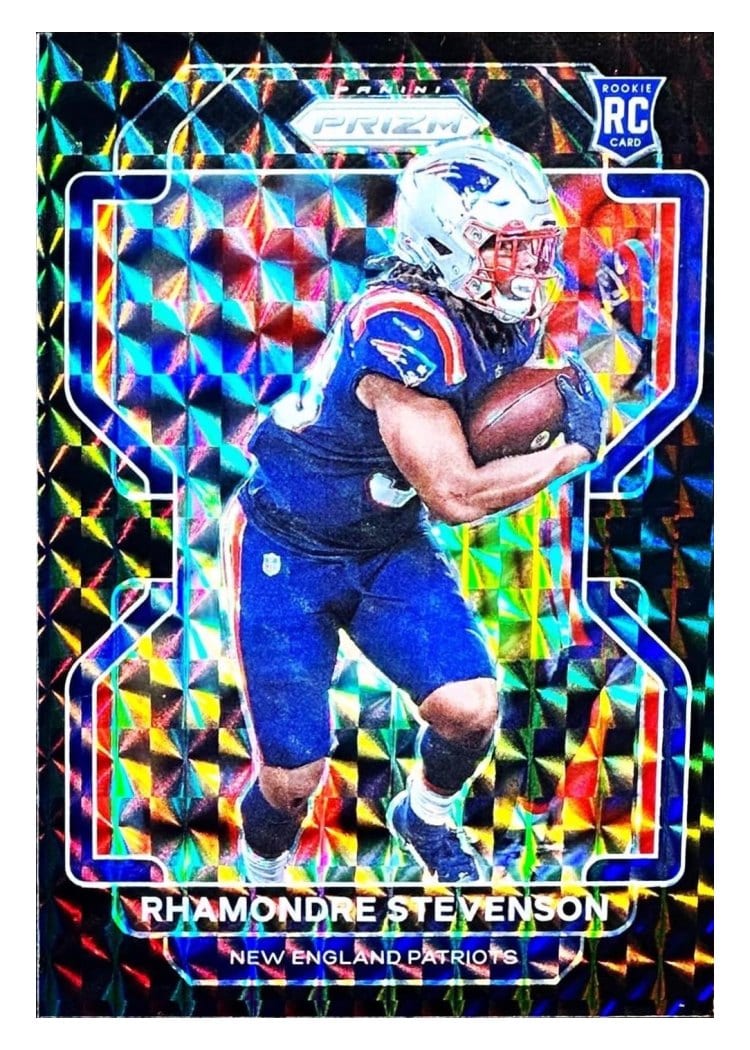 2021 Panini Prizm Base Set Rhamondre Stevenson #367 card
