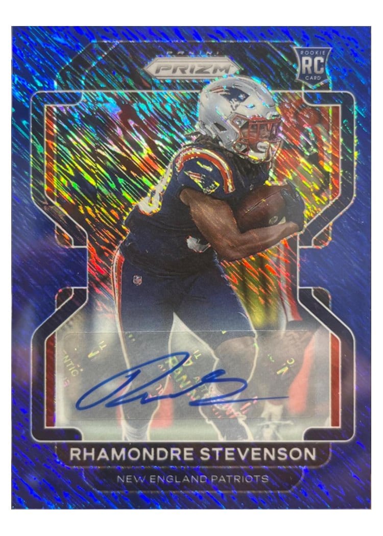 2021 Panini Prizm Base Set Rhamondre Stevenson #367 card