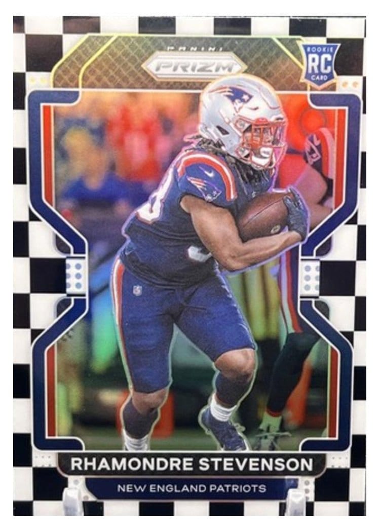 2021 Panini Prizm Base Set Rhamondre Stevenson #367 card
