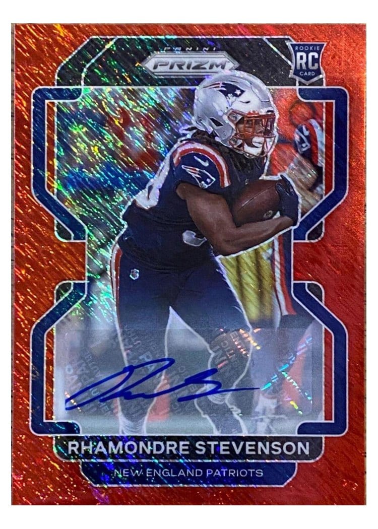 2021 Panini Prizm Base Set Rhamondre Stevenson #367 card