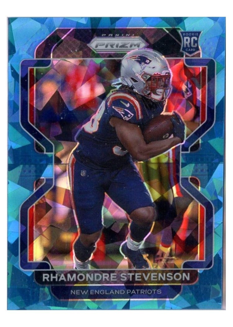 2021 Panini Prizm Base Set Rhamondre Stevenson #367 card