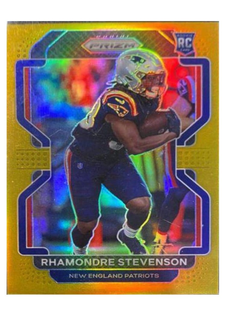 2021 Panini Prizm Base Set Rhamondre Stevenson #367 card