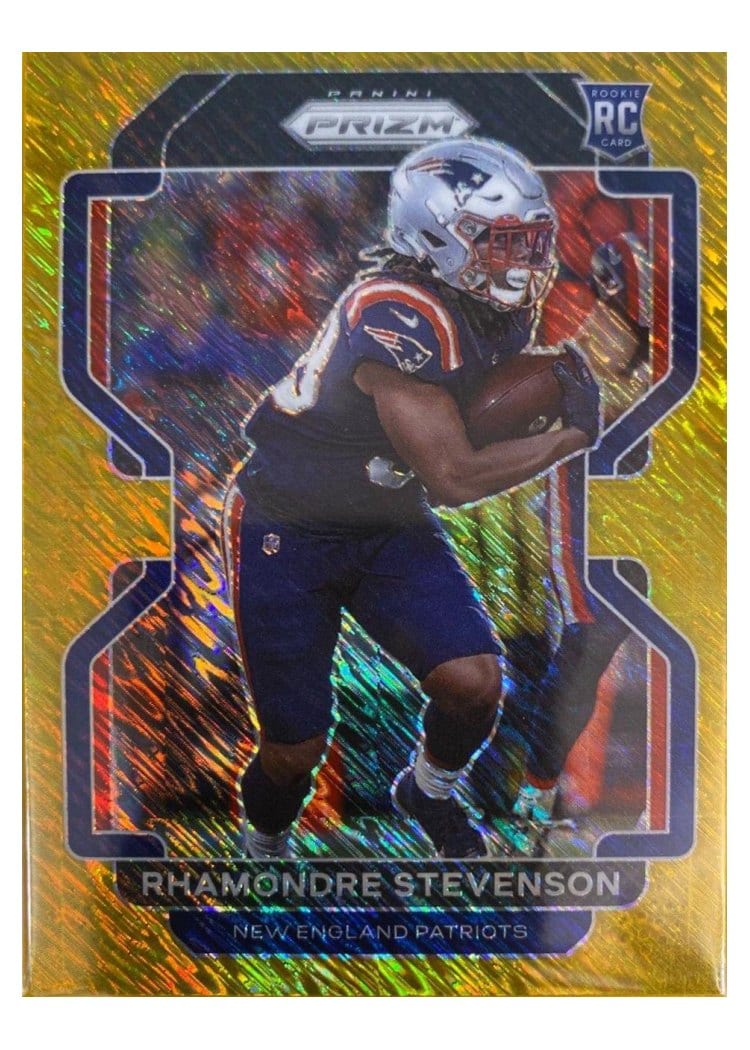 2021 Panini Prizm Base Set Rhamondre Stevenson #367 card