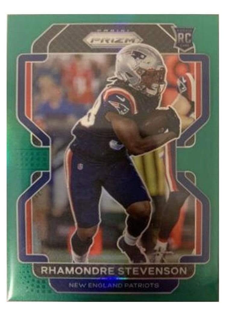 2021 Panini Prizm Base Set Rhamondre Stevenson #367 card
