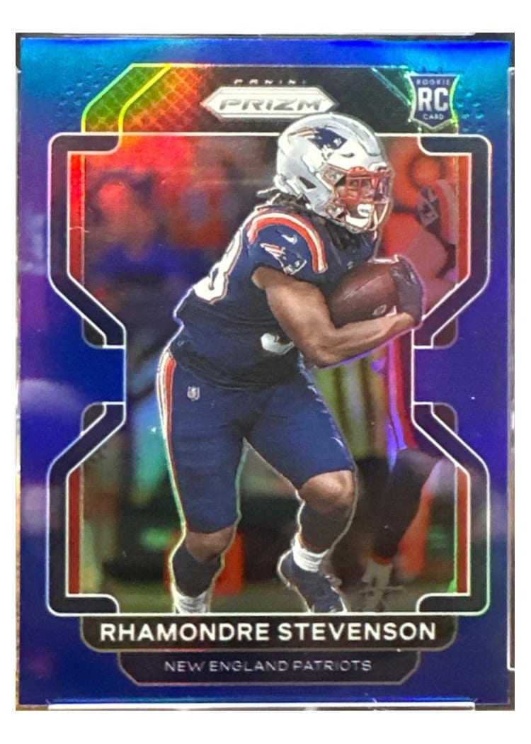 2021 Panini Prizm Base Set Rhamondre Stevenson #367 card