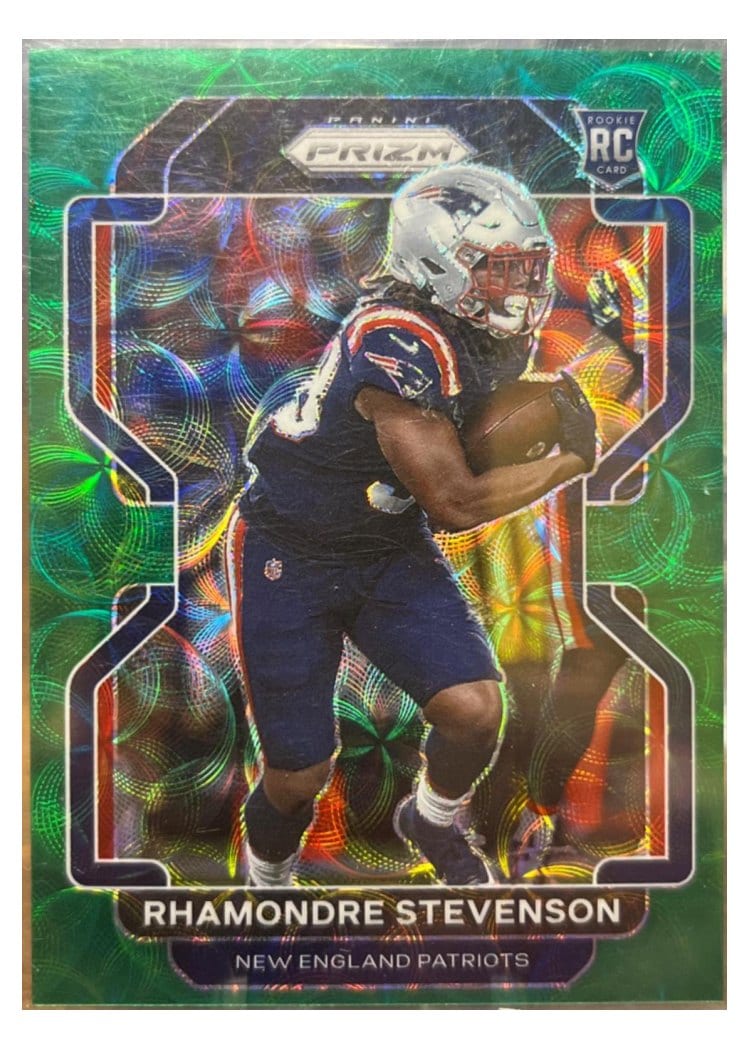 2021 Panini Prizm Base Set Rhamondre Stevenson #367 card