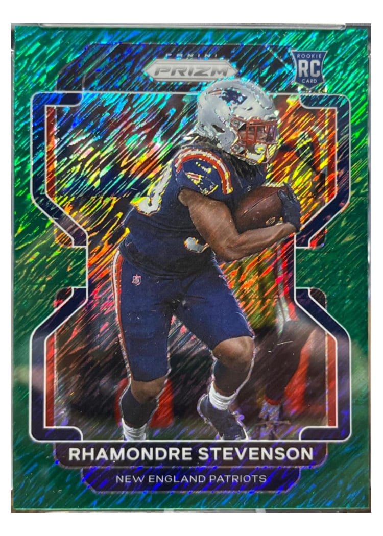 2021 Panini Prizm Base Set Rhamondre Stevenson #367 card