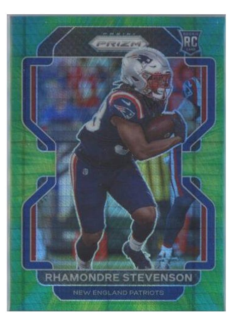 2021 Panini Prizm Base Set Rhamondre Stevenson #367 card