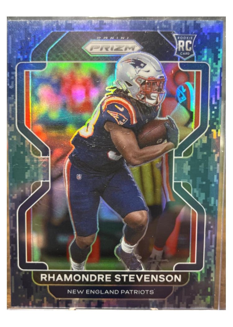 2021 Panini Prizm Base Set Rhamondre Stevenson #367 card