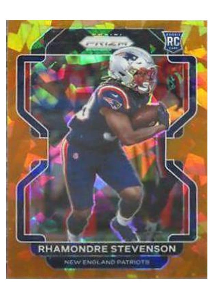 2021 Panini Prizm Base Set Rhamondre Stevenson #367 card