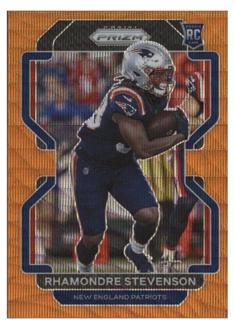 2021 Panini Prizm Base Set Rhamondre Stevenson #367 card