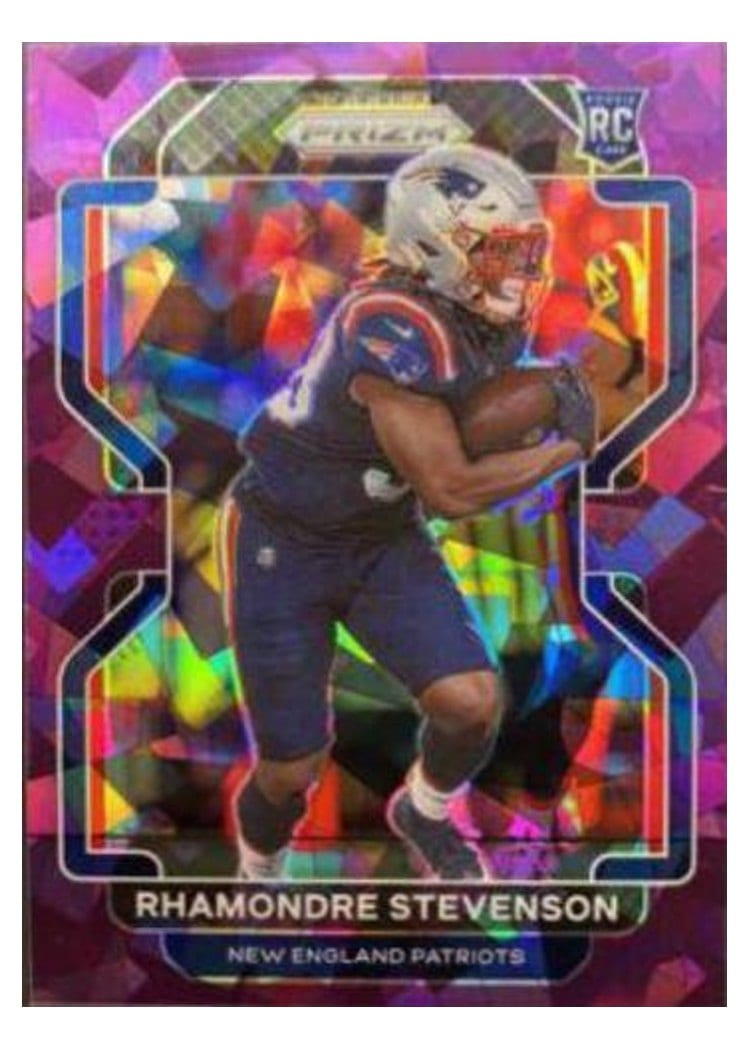 2021 Panini Prizm Base Set Rhamondre Stevenson #367 card
