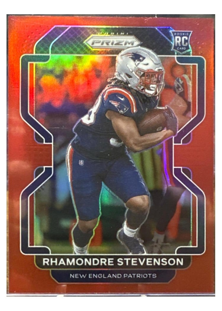 2021 Panini Prizm Base Set Rhamondre Stevenson #367 card