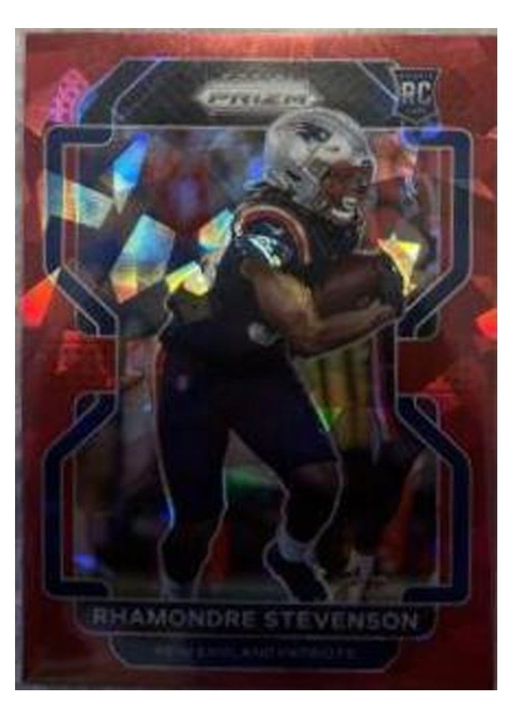 2021 Panini Prizm Base Set Rhamondre Stevenson #367 card