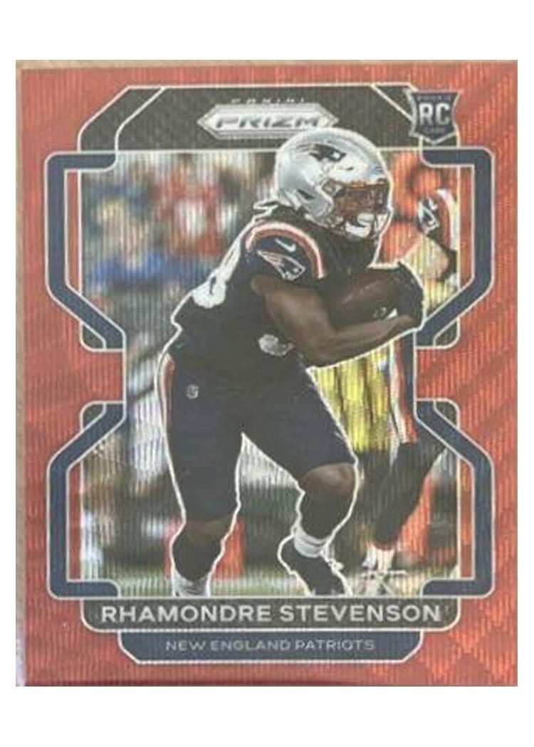 2021 Panini Prizm Base Set Rhamondre Stevenson #367 card
