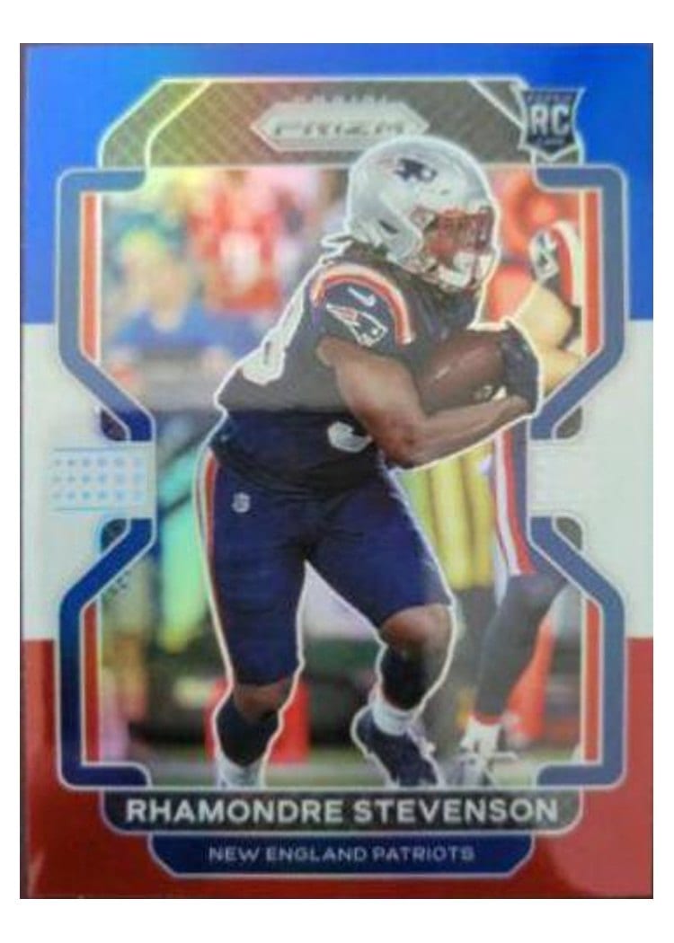 2021 Panini Prizm Base Set Rhamondre Stevenson #367 card