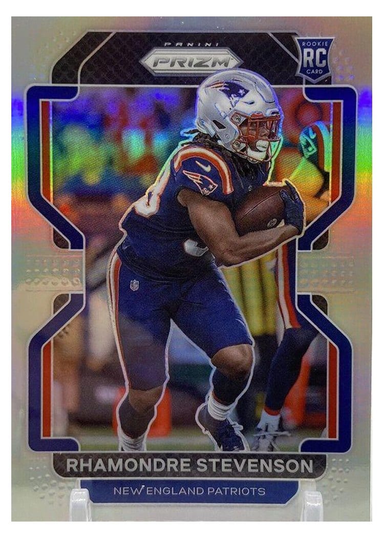 2021 Panini Prizm Base Set Rhamondre Stevenson #367 card