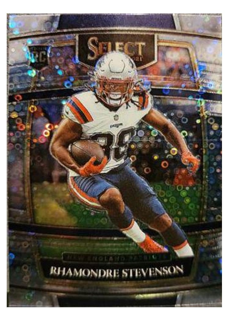 2021 Panini Select Rhamondre Stevenson #75 card