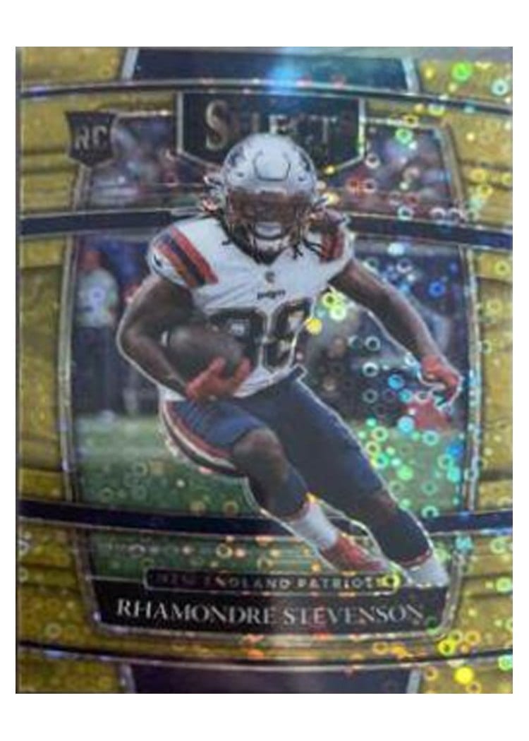 2021 Panini Select Rhamondre Stevenson #75 card