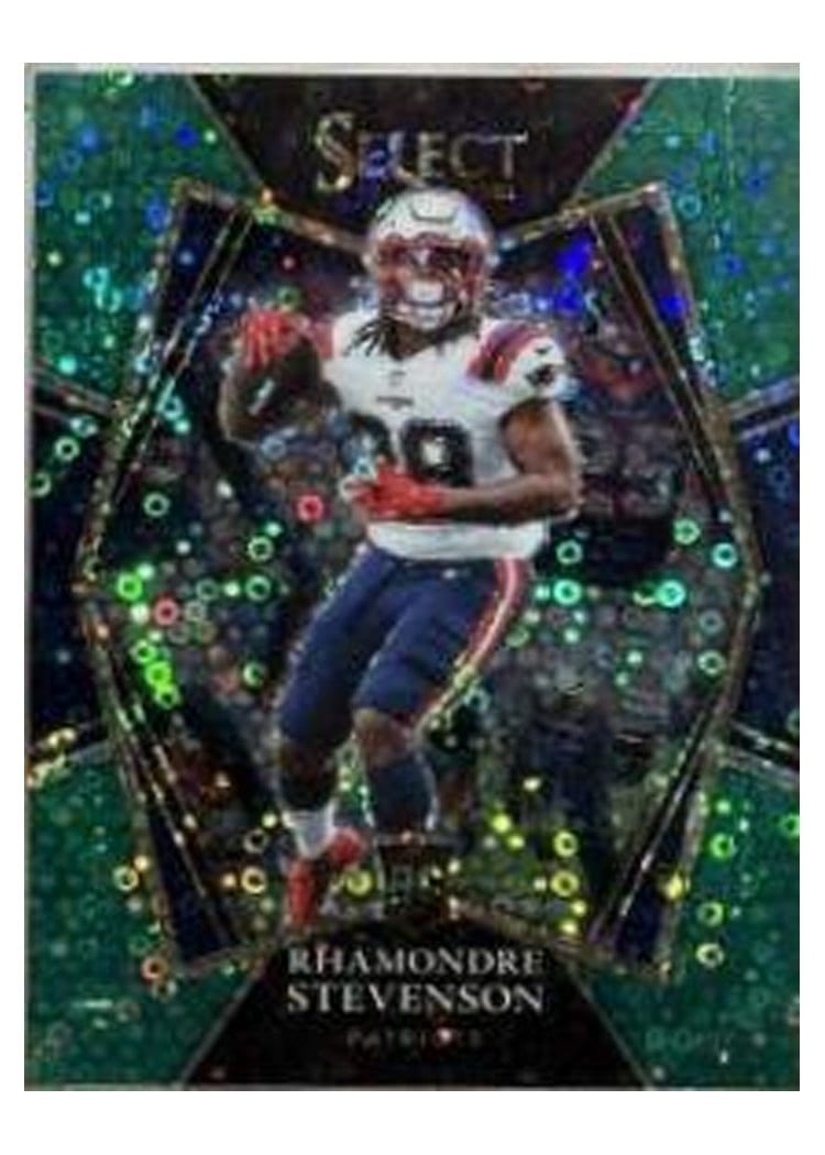 2021 Panini Select Rhamondre Stevenson #75 card