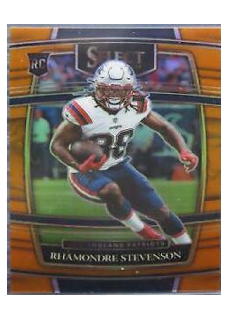 2021 Panini Select Rhamondre Stevenson #75 card