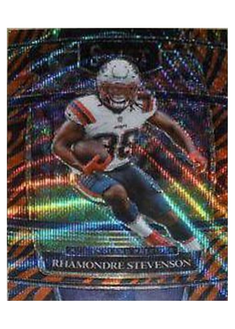 2021 Panini Select Rhamondre Stevenson #75 card