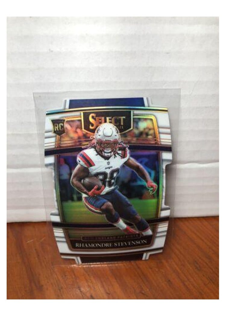 2021 Panini Select Rhamondre Stevenson #75 card