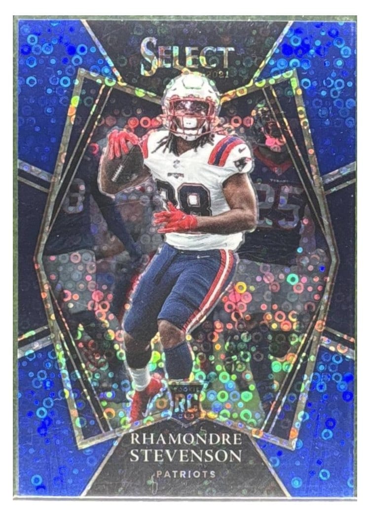 2021 Panini Select Base Set Rhamondre Stevenson #175 card