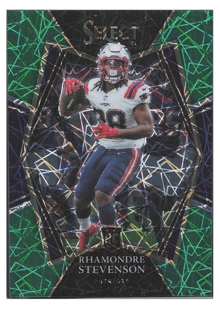 2021 Panini Select Base Set Rhamondre Stevenson #175 card