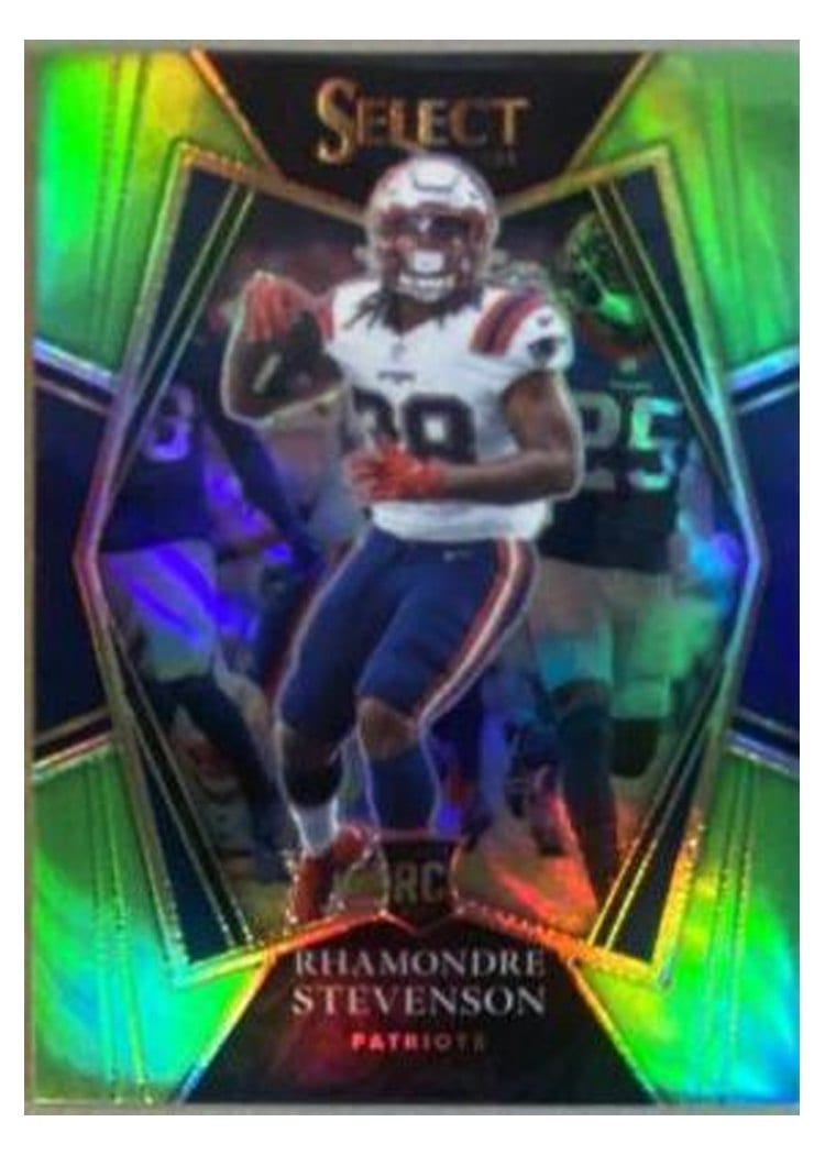 2021 Panini Select Base Set Rhamondre Stevenson #175 card