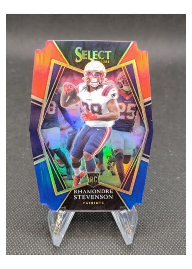 2021 Panini Select Base Set Rhamondre Stevenson #175 card