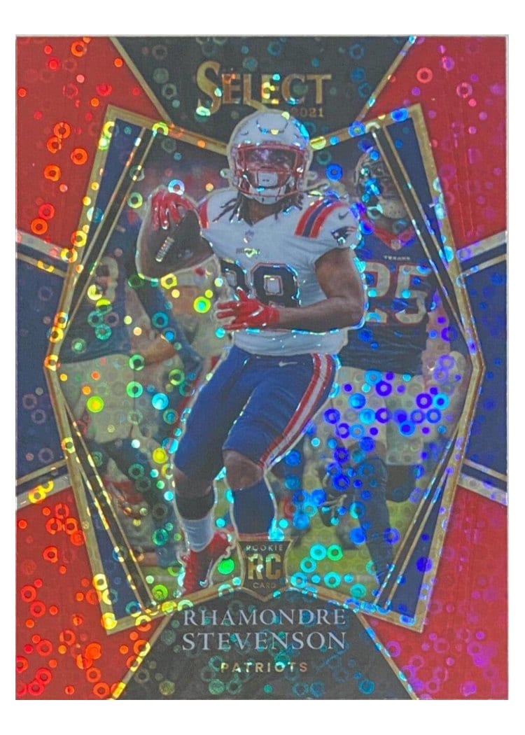 2021 Panini Select Base Set Rhamondre Stevenson #175 card