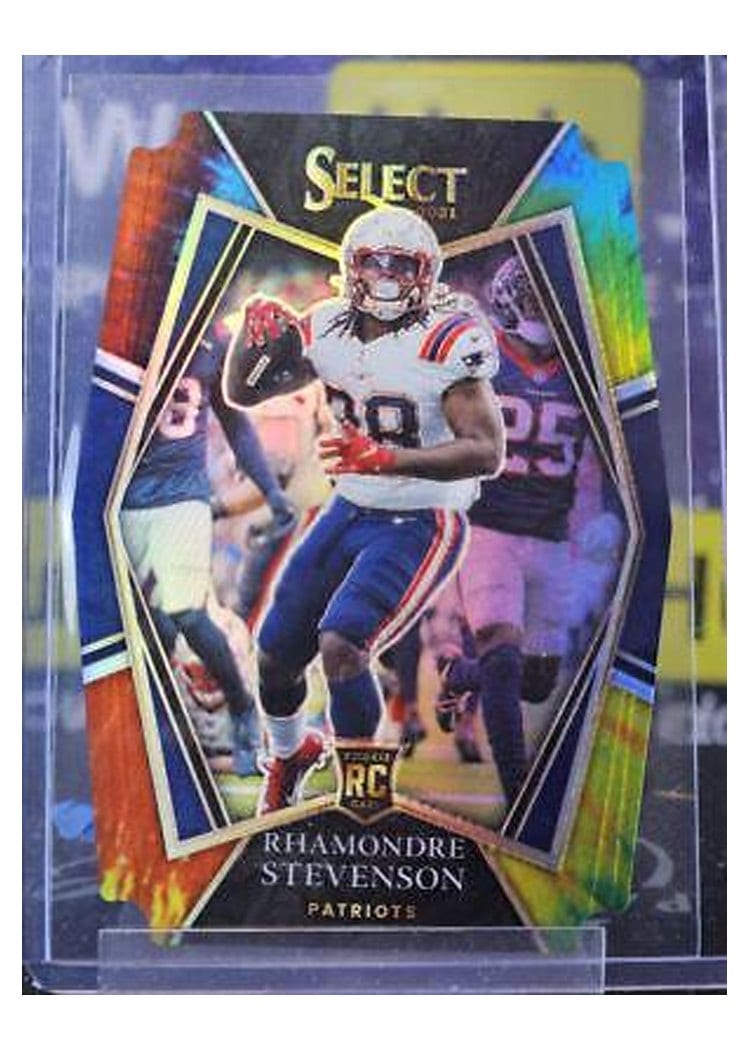 2021 Panini Select Base Set Rhamondre Stevenson #175 card