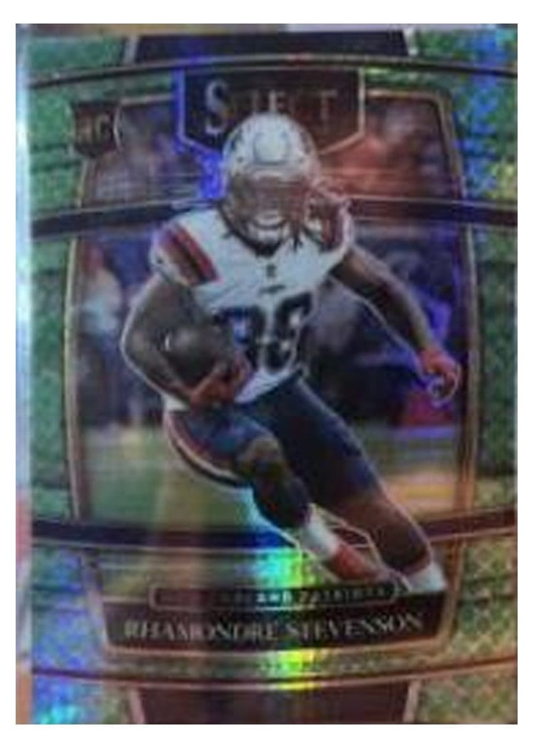 2021 Panini Select Base Set Rhamondre Stevenson #275 card