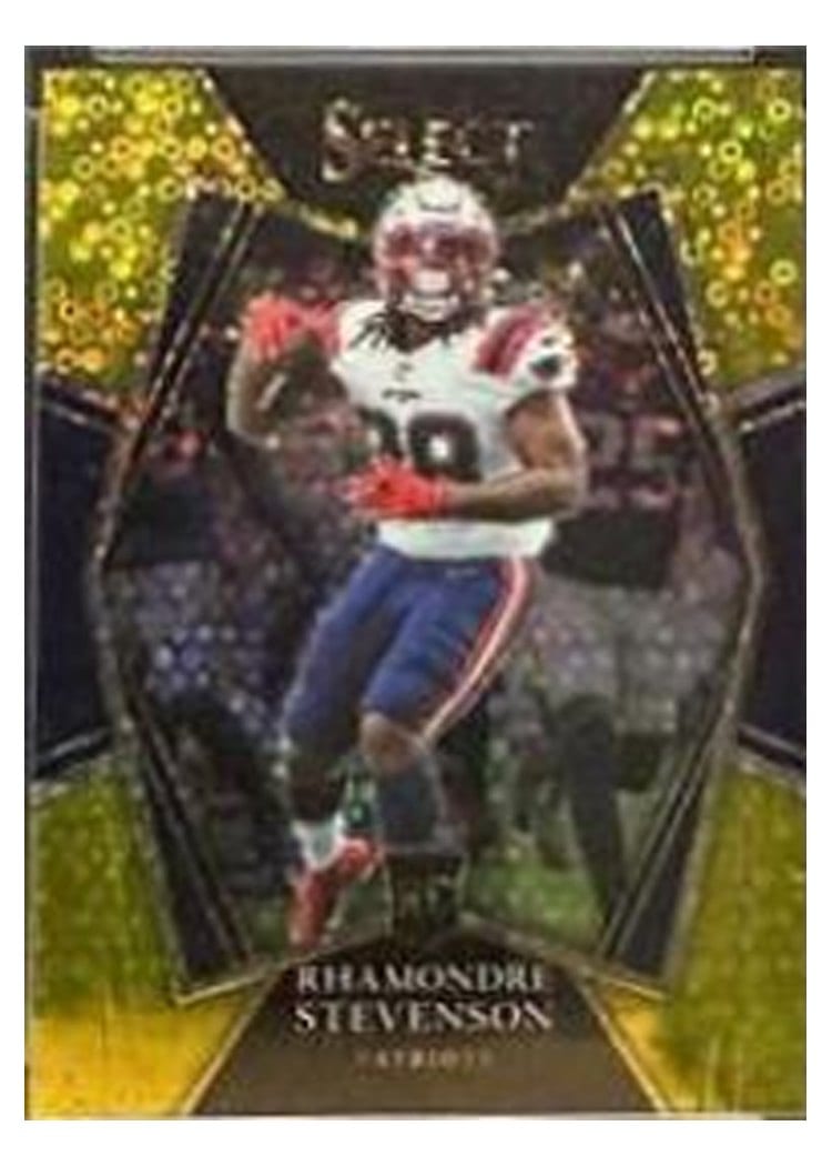 2021 Panini Select Base Set Rhamondre Stevenson #275 card