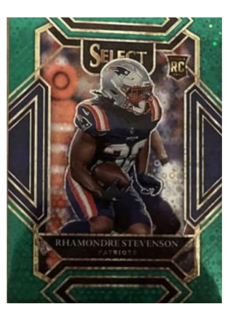 2021 Panini Select Base Set Rhamondre Stevenson #275 card
