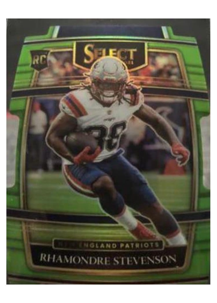 2021 Panini Select Base Set Rhamondre Stevenson #275 card