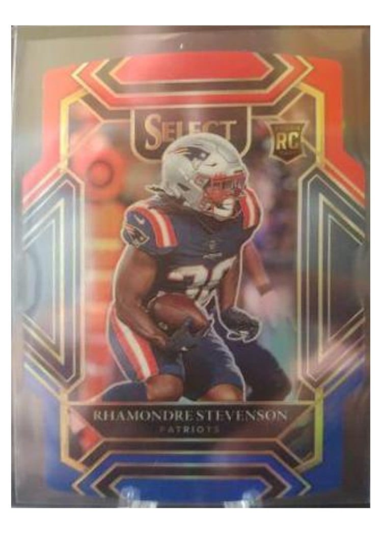 2021 Panini Select Base Set Rhamondre Stevenson #275 card