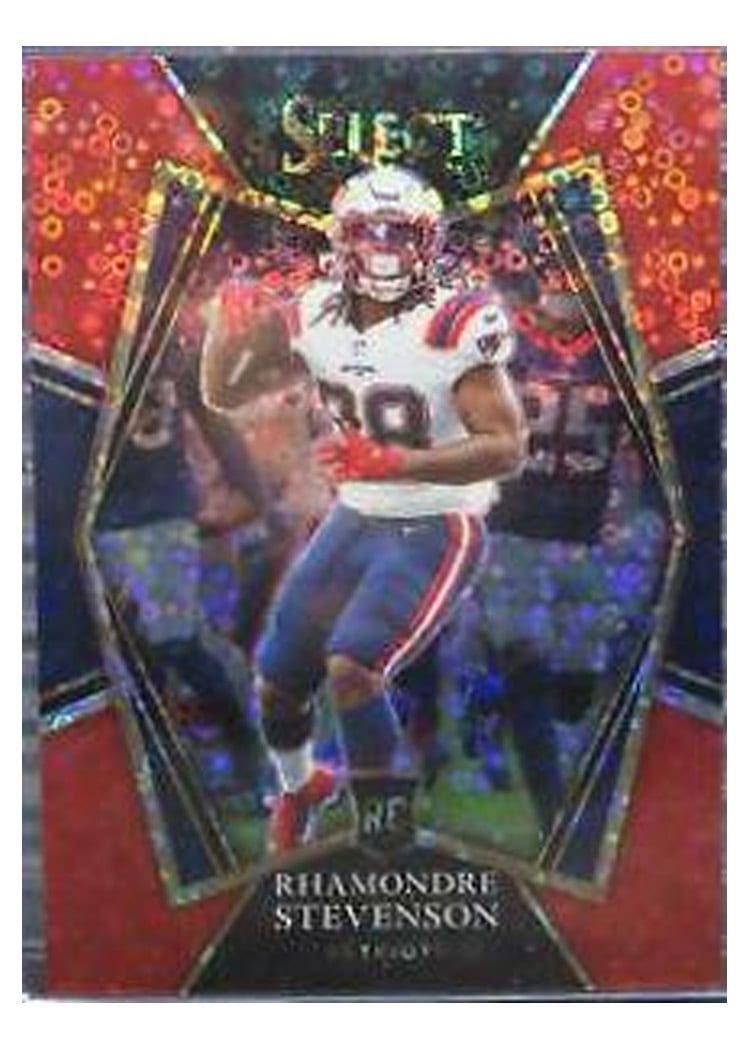 2021 Panini Select Base Set Rhamondre Stevenson #275 card