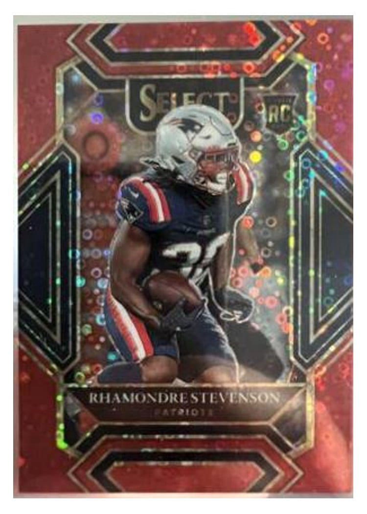 2021 Panini Select Base Set Rhamondre Stevenson #275 card