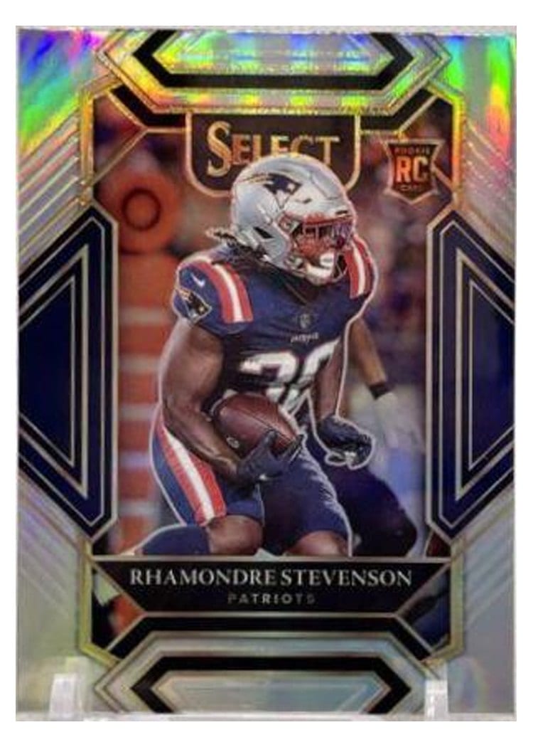 2021 Panini Select Base Set Rhamondre Stevenson #275 card