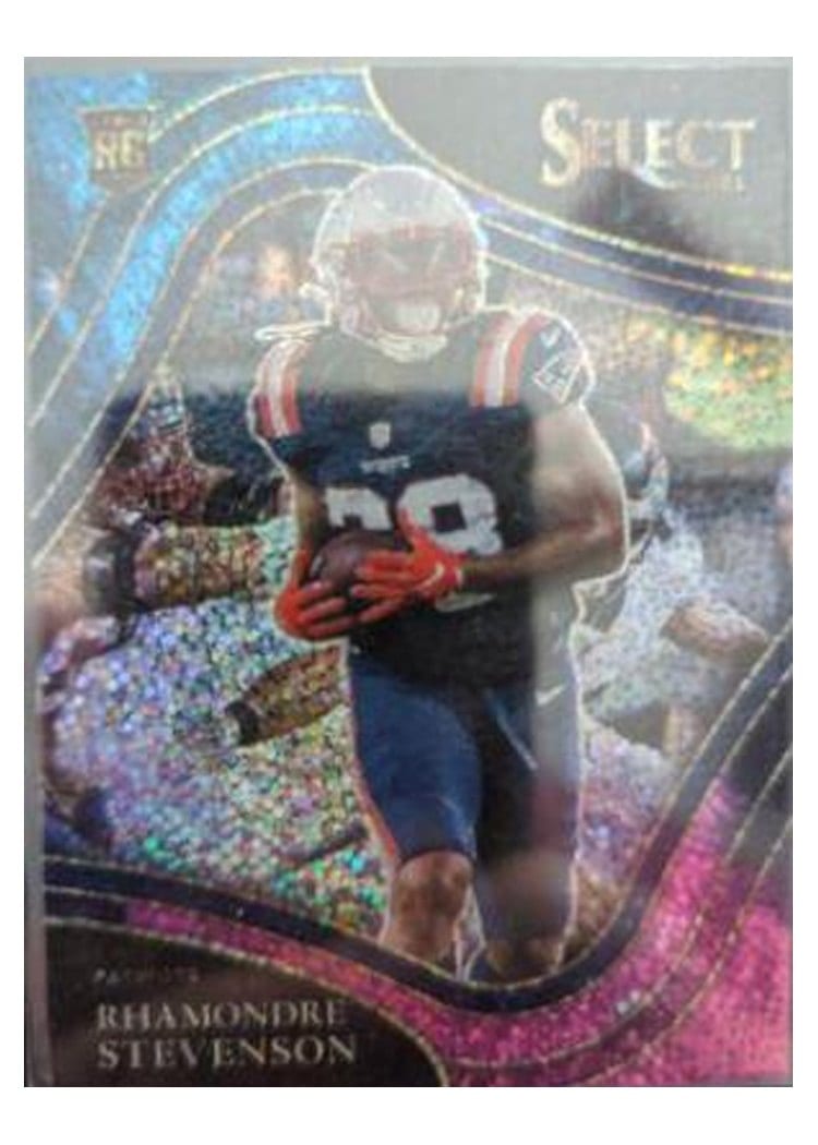 2021 Panini Select Base Set Rhamondre Stevenson #375 card