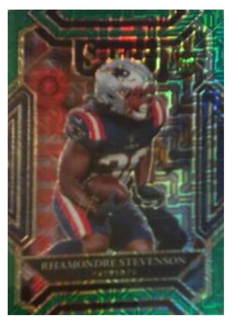 2021 Panini Select Base Set Rhamondre Stevenson #375 card