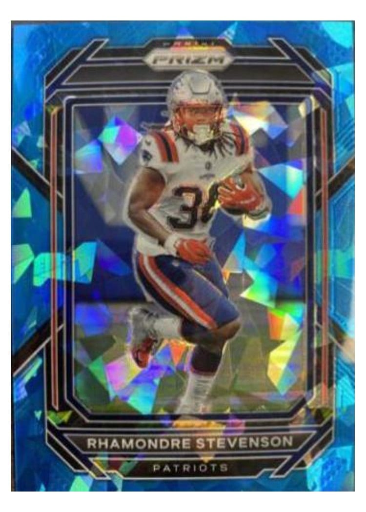 2022 Panini Prizm Base Set Rhamondre Stevenson #199 card