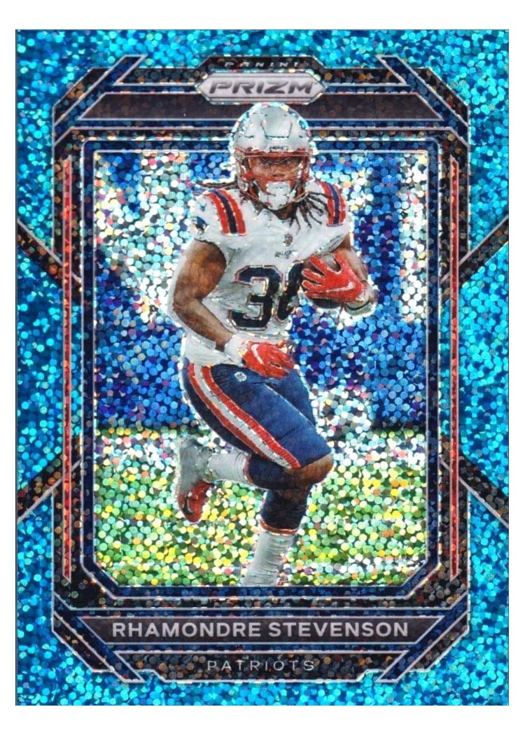 2022 Panini Prizm Base Set Rhamondre Stevenson #199 card