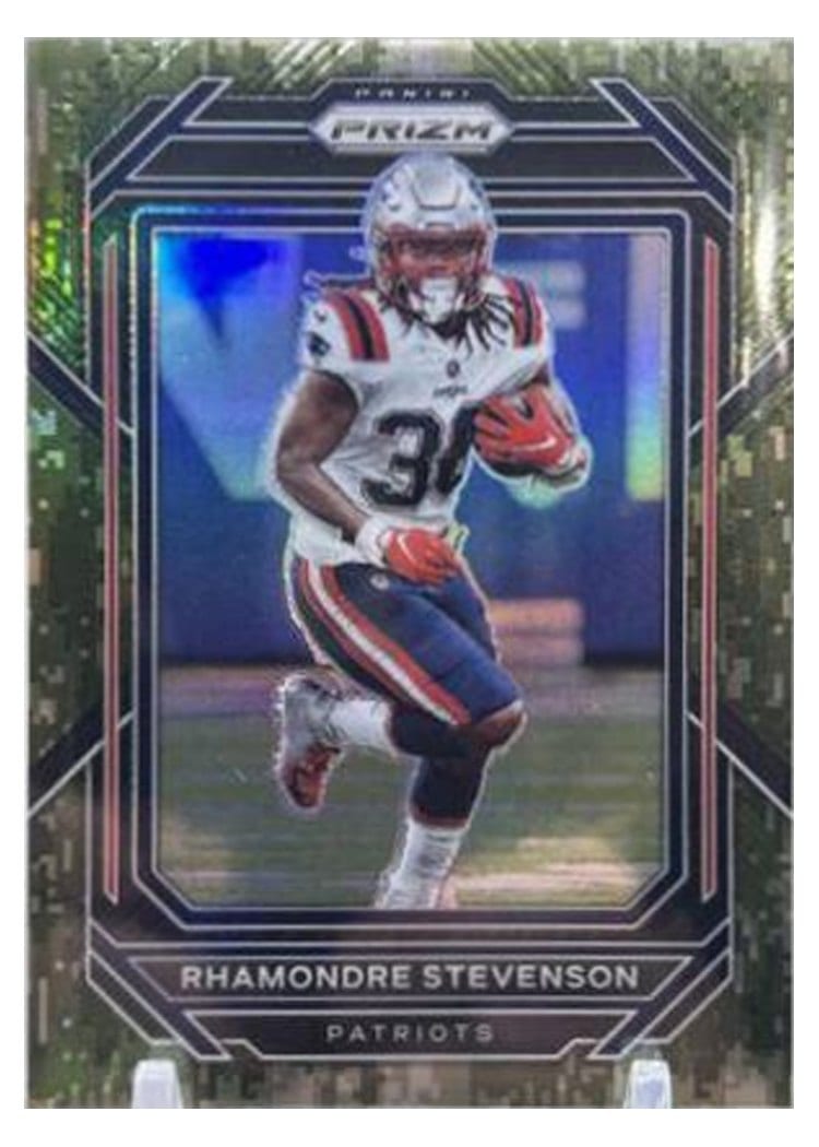 2022 Panini Prizm Base Set Rhamondre Stevenson #199 card