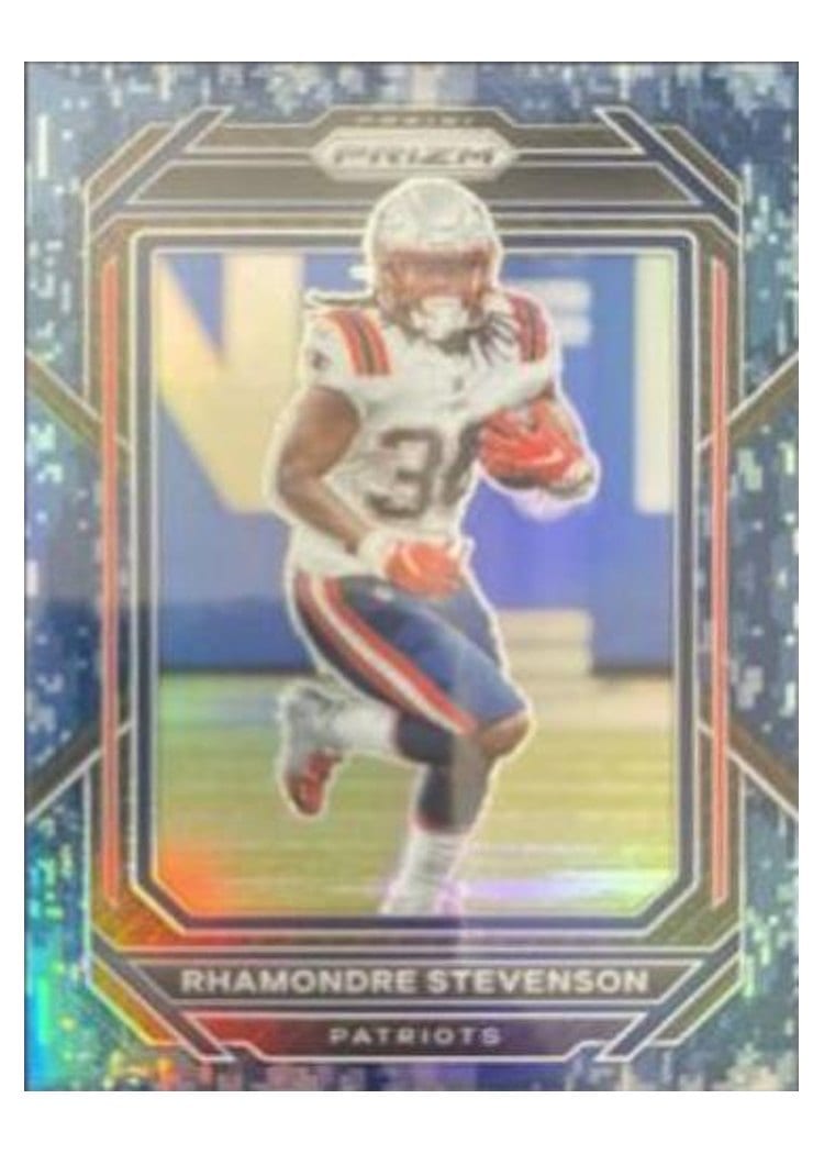 2022 Panini Prizm Base Set Rhamondre Stevenson #199 card